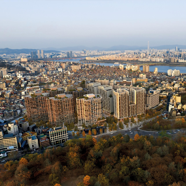 서울의 중심 용산 유엔사부지 배산임수 명당 주거단지
